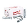 Wej-It PD58 Internally Threaded Drop-In Anchor, Carbon Steel, Zinc Plated