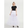 WOWBRIDAL Women's Ankle Length Petticoats Wedding Slips Plus Size Medium