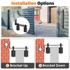 MeBantoo Sliding Gate Guide Rollers & Hardware Kit – Heavy