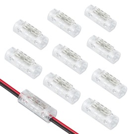Armacost Lighting 2 Pin LED Strip Light Wire to Wire Connectors (10 Pack) 564123