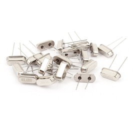 IIVVERR 20 Pieces Low 40.680MHZ DIP Quartz Crystal Oscillator HC-49S Replacement (20 Piezas de perfil bajo 40.680MHZ DIP Reemplazo del oscilador de cristal de cuarzo HC-49S