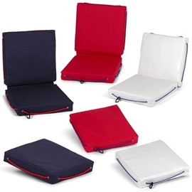 wellenshop Cushion Seat Cushion, Floatable, Waterproof, White, Size Single Cushion