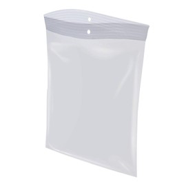 Deeb's 100 Count 5x8 inches Clear Zipper Lock Baggies Craft Resealable Plastic Baggy 2 Mil Zipper Poly Bags