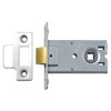 Legge Mortice Latch Nickel Plated Case Size 76mm, Backset 60mm