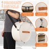 Ohiyoo Hat Box Hat Storage Box 16'' x 8'' Travel