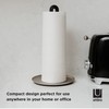 umbra キッチン ペーパーホルダー キッチン収納 キッチンペーパー ペーパースタンド 縦置き 省スペース φ175×H310mm アンブラ