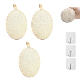 Shower Loofah, Shower Loofah Men, Exfoliating Sponge Sponges for Deep Cleaning and Removing Dirt Exfoliating Body Scrubber for Men&Women