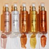 Liyalan Shimmer Body Oil 5 Color Gold 3.38 Fl Oz