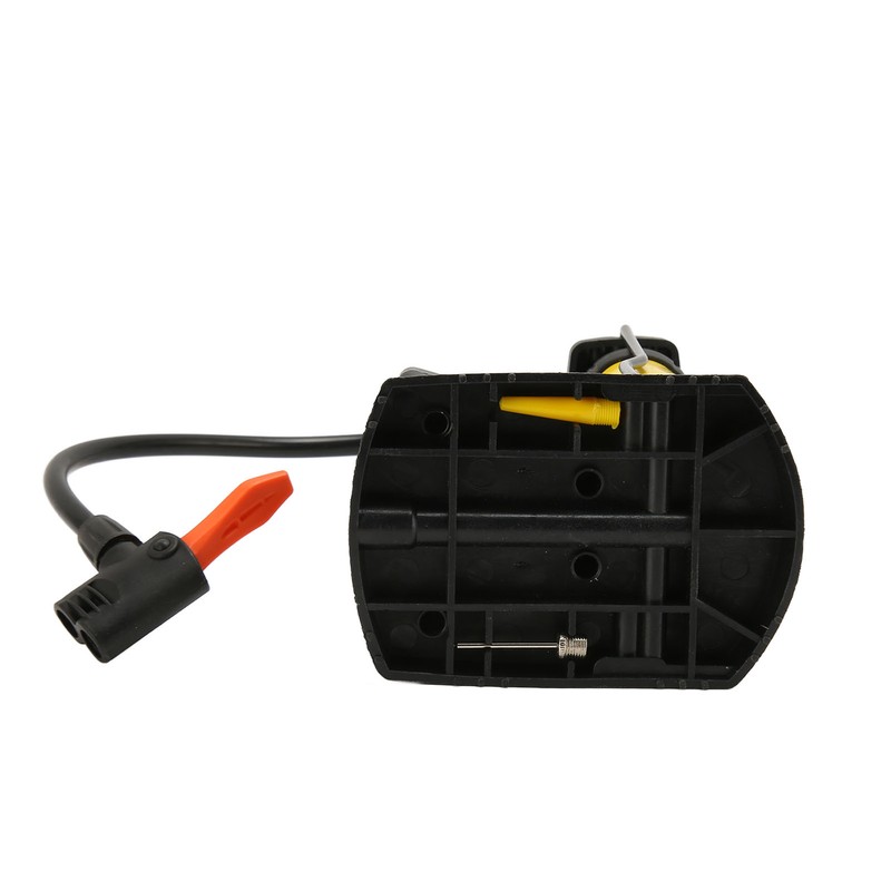 Double Barrel Foot Pump Fast Efficient Multifunction Portable Bike Floor
