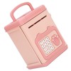 Fingerprint Password Cash Piggy Bank for Kids Auto Scroll Paper