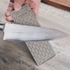 Diamond Sharpening Stone, Honeycomb Surface Plate with Non-slip Base for