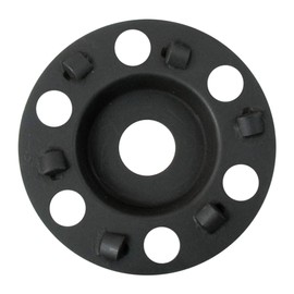 C.S. Unitec PCD Milling Disc (37125000) for EOF 100 Electric Paint Stripper - for Concrete/Hard Material, More - PCD Disc Removes: Dry Paint, Varnish, Latex, More - Made in Germany (1 Disc)