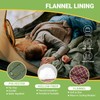 KingCamp Sleeping Bag for Adults, Extra Wide Flannel Sleeping Bag
