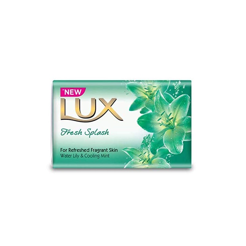 Lux Beauty Soap Cleanse Bar Fresh Splash, Water Lily, 3.5