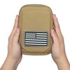 Tactical Molle Phone Pouch EDC Utility Belt Pouch Waist Bag