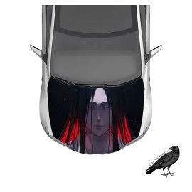 Retsu Unohana Bleach 02 Anime Hood Wrap Weatherproof Vinyl Car Decal 50" X 65"
