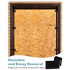 AOKLIT 50Pcs Hurricane Window Clips for Plywood