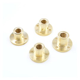 Linear Motion Ball Screw Two Pieces of T10 Screw Stainless Steel Screw Stepper Motor Screw Lead 10mm(250mm)