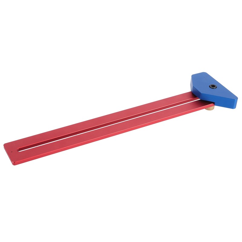 Woodworking Scriber 270mm Aluminum Alloy Angled Ruler Line Scribing Marking