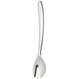 NOJI CUT-L10 Cut Fork, Right Hand, For Ages 2 and Up, Made in Japan, Dishwasher Safe, Stainless Steel
