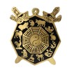 Bagua Mirror Strong Brass 12 Animal Signs Bring Auspiciousness Hermony