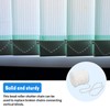 Vertical Blind Chain, 20 Meters 200 Clips White Replacement Chain