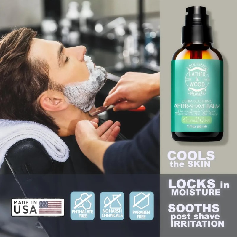 Bálsamo Para Después Del Afeitado Lather & Wood Shaving Co