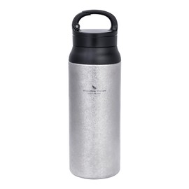 Boundless Voyage 600ml Titanium Double-Walled Insulated Bottle Portable Reusable Travel Coffee Tea Cup for Hot and Cold Beverages