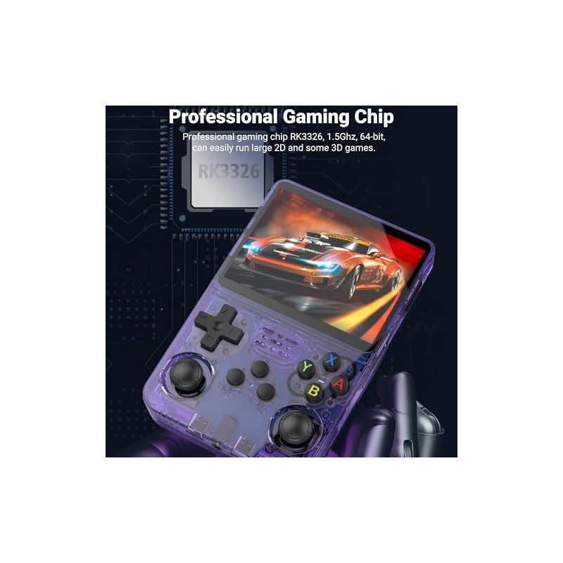Bewinner R36s 3.5 Inch Retro Gaming Console, 15000+ Games Retro
