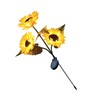 Solar Sunflower Light 24 LEDs Warm White IP55 Waterproof Outdoor