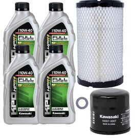 Edwards Full Synthetic Oil Change Kit fits 2024 Kawasaki Ridge UTV