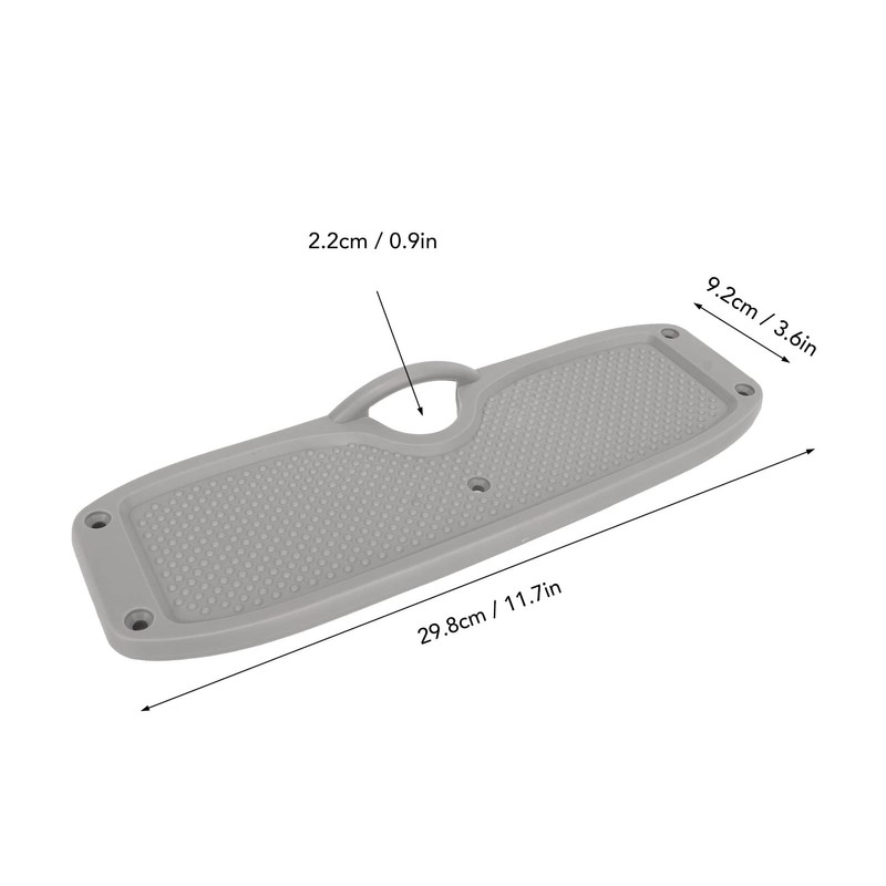 Marine Transom Support Plate, Lightweight PVC Motor Mount Transom Plate,