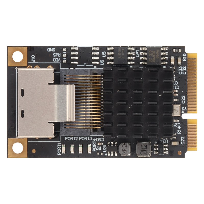 Mini PCIE Expansion Card 4 SATA 3.0 6Gb/s RAID MSI