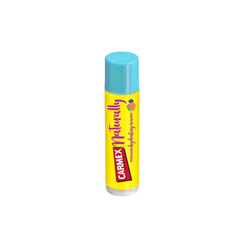 CARMEX Naturally Berry Lip Balm Stick, (4.25g) Colloidal Oatmeal, Pure