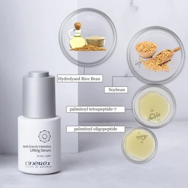 Cinere Anti Gravity Intensive Lifting Face Serum 30ml | Contains Vitamin C and Peptides | Anti-Aging | Skin Lift Serum | Anti Wrinkle | Skin Replumping serum | Skin Tightening Serum