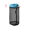 Mollytek Mesh Stuff Sack Set (S&M&L&XL&XXL) Nylon Mesh Drawstring Storage