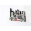 Lisbon (Portugal) - 3D Metal Fridge Magnet for Kitchen Refrigerator