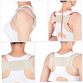 Healeved Invisible Back Brace for Posture Correction Comfortable Posture Corrector for Men Women and Boys and Girls Improve Back Straightening and Support Breathable Design
