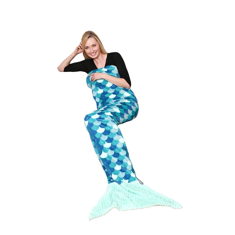 Kanguru Mermaid Blanket, Turquoise, One Size, 200