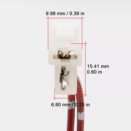 HEATER HVAC Blower Motor Connector Wire Plug Pigtail Wiring harness Compatible with TOYOTA 4RUNNER AVALON CAMRY CELICA COROLLA LAND CRUISER MATRIX SEQUOIA SIENNA SOLARA SUPRA TUNDRA 1995-2008