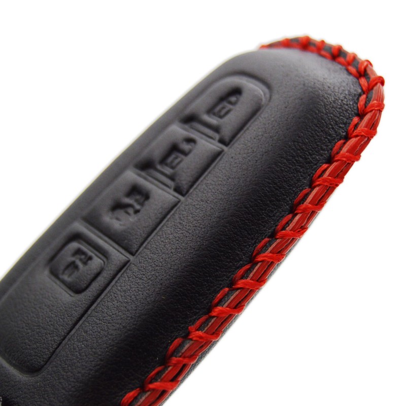Genuine Leather Remote Key Fob Cover Case Protector for Previous