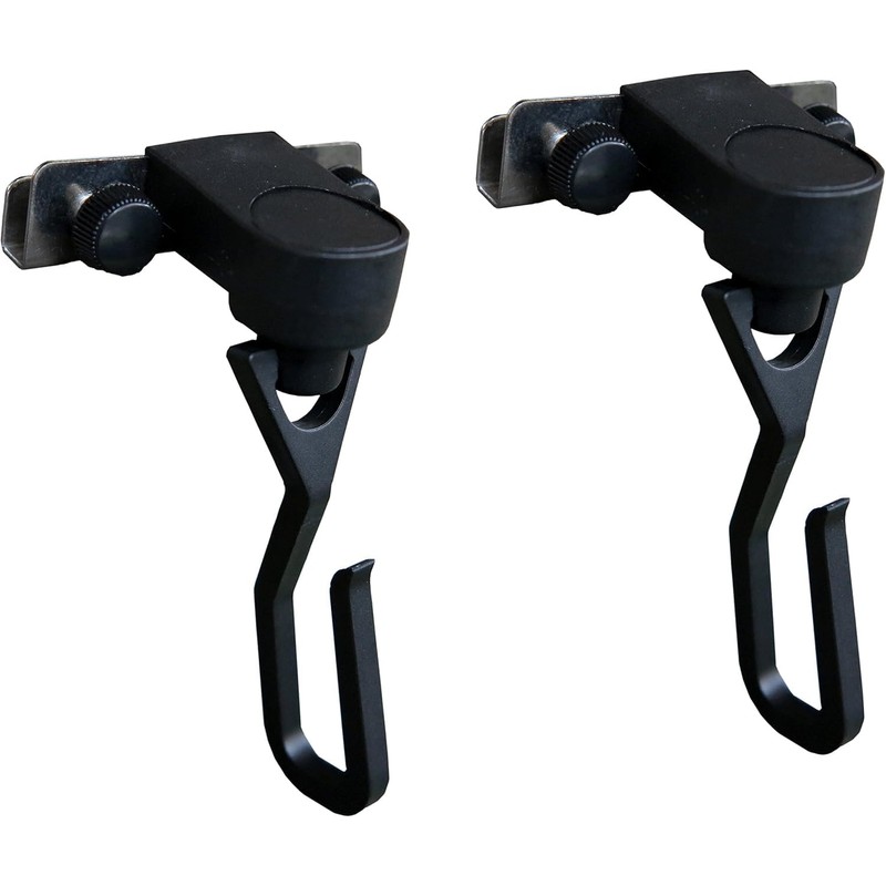 [Set of 2 Pieces] Universal Hooks, Tool-less Mount, Supports Window