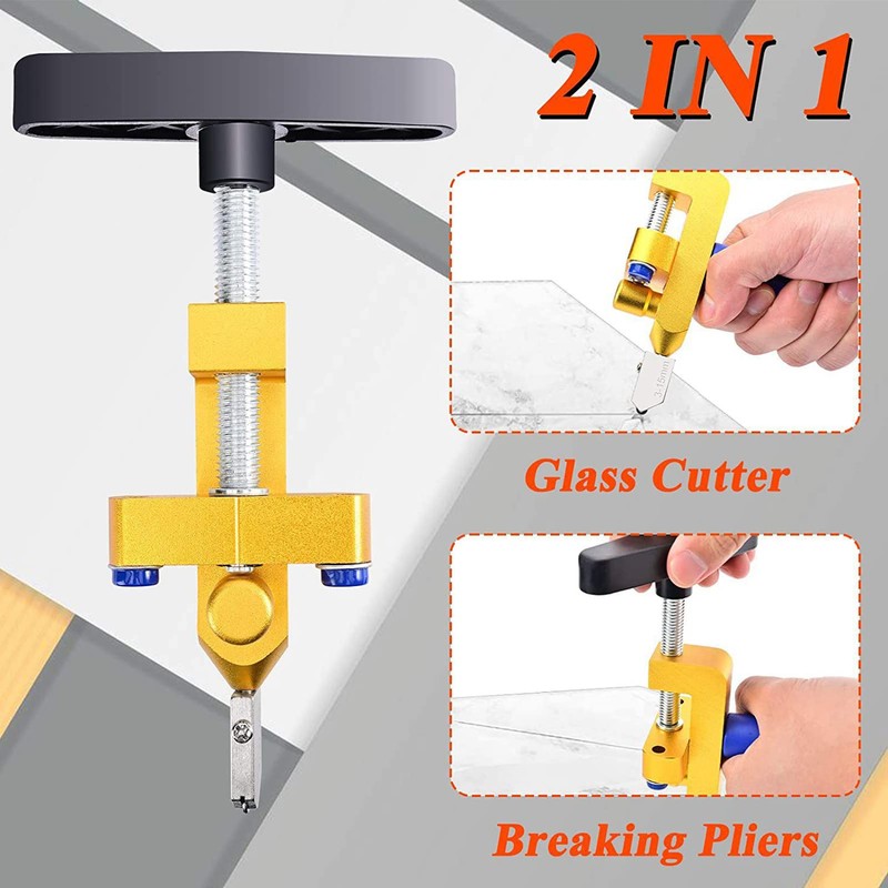 Manual Tile Cutter Hand Tool Opener Multifunctional 2 in 1