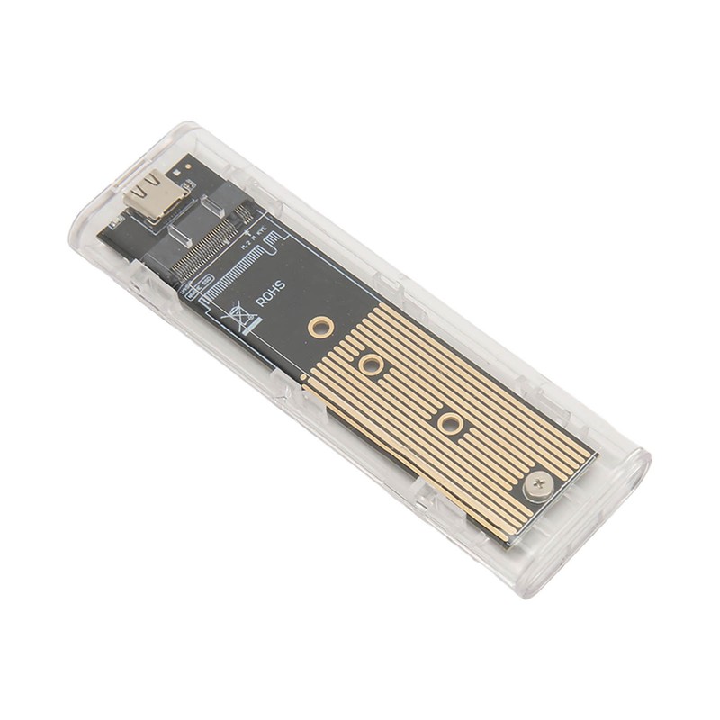 M.2 NVMe SATA SSD Enclosure NVMe to USB C 3.1