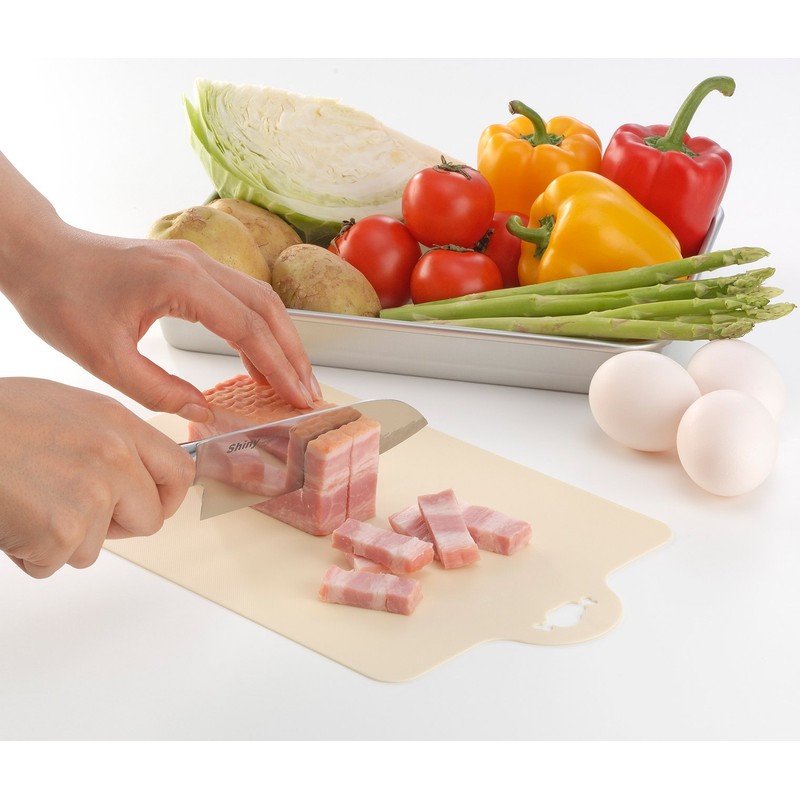 Inomata-k Cutting Board, Food Material Separation Mini Sheet, 4-Piece Set,