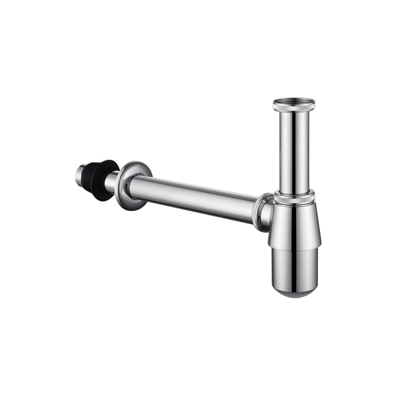 ZM Zinc&SS Bottle Trap Pipe Basin Sink Waste Kit 1-1/4'',