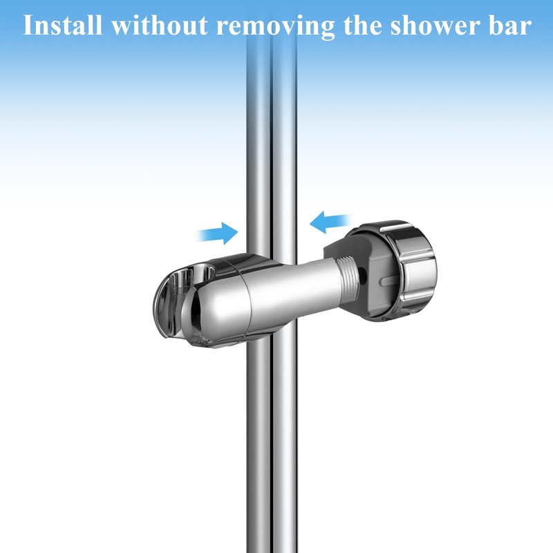 KTHZI 28-32mm Shower Head Holder Bracket Replacement, Universal Adjustable Bathroom