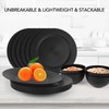 greenandlife 10inch/6pcs Dishwasher & Microwave Safe Wheat Straw Plates, Alternative