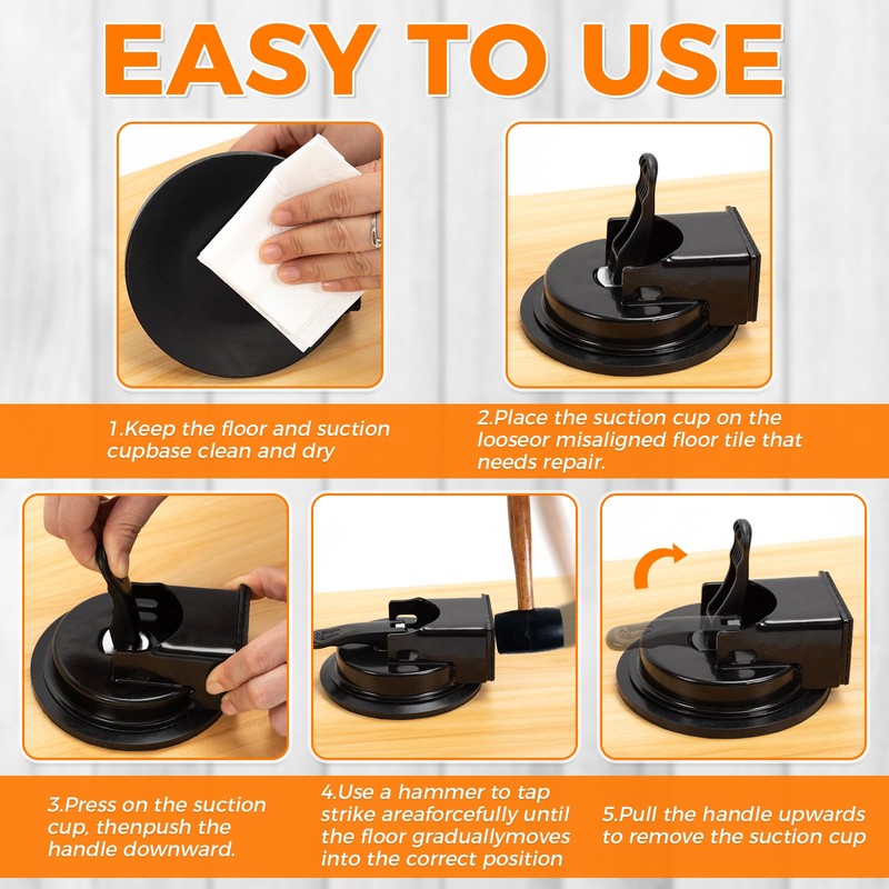 Kunoli Laminate Flooring Tool Floor Gap Fixer Tool