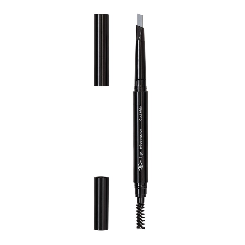 Eye Embrace Cool Helen: Light Gray Eyebrow Pencil – Waterproof,